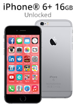 iPhone® 6 Plus 16GB - Space Grey (Refurbished by EB Games) (preowned)