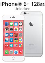 iPhone® 6 Plus 128GB - Silver (Refurbished by EB Games) (preowned)