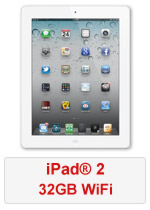 iPad® 2 32GB WiFi - White (Refurbished by EB Games) (preowned)