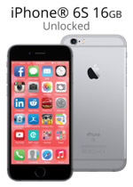 iPhone® 6S 16GB - Space Grey (Refurbished by EB Games) (preowned)