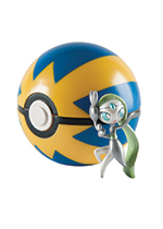 Pokemon - Meloetta & Quick Ball Clip N Carry Mythical Poke Ball Set