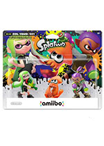 Nintendo amiibo (Splatoon) - Triple Character Figure Pack (Recoloured)