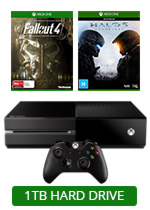 1TB Xbox One Console + 2 Games