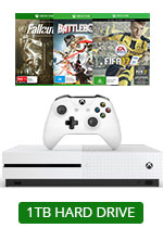 1TB Xbox One S Console + 3 Games