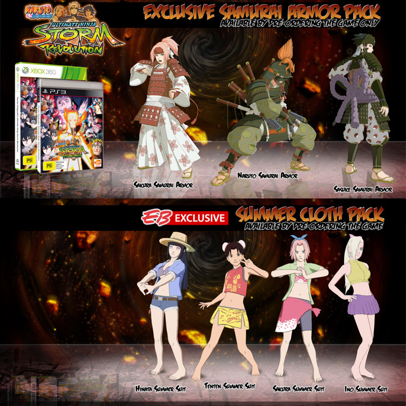 NARUTO SHIPPUDEN ULTIMATE NINJA STORM 3-XBOX 360 - Baixa ... Naruto Storm Revolution Preorder DLC and complete ...